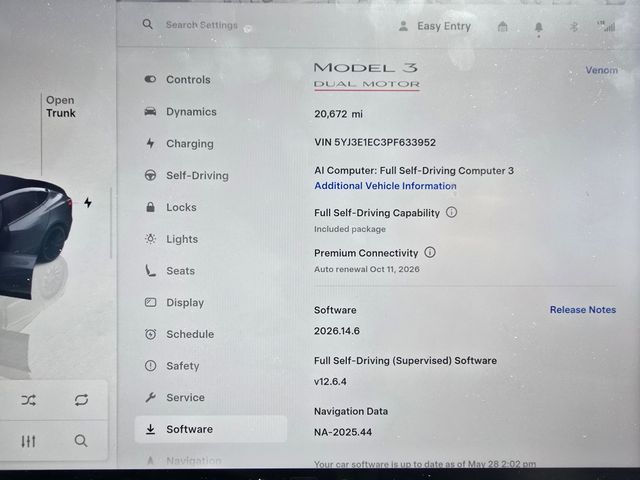 tesla model 3 2023 5YJ3E1EC3PF633952 image tesla model 3 2023 5YJ3E1EC3PF633952 image